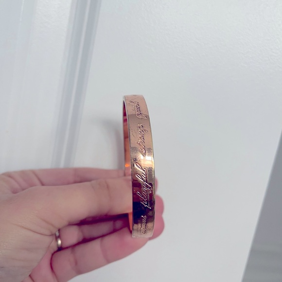 Kate spade rose gold bangle/bracelet